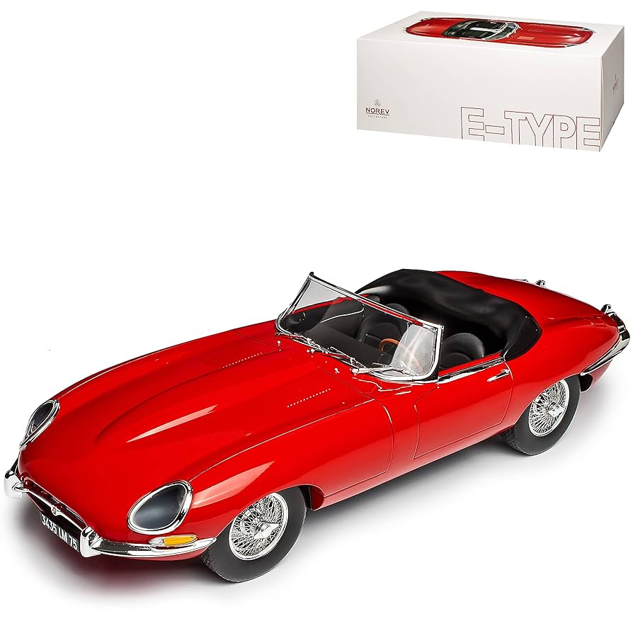 No334 ミニカー1/12 NOREV jaguar E-TYPE 1961 No334 ミニカー1/12 NOREV jaguar E-TYPE 1961 NOREV 1/12